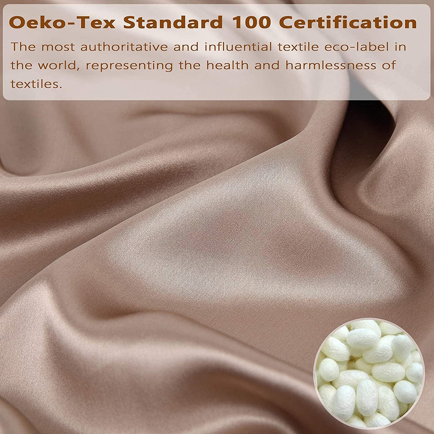 100% Pure Mulberry Silk Pillow Cases with Hidden Zipper 20*36 inch