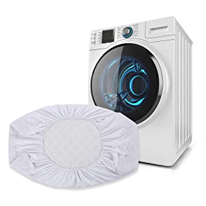 Bamboo Crib Mattress Protector 9 Inch Waterproof